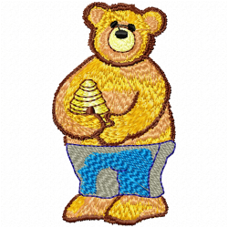 Bears Embroidery Design 6 Bears Embroidery Design 6